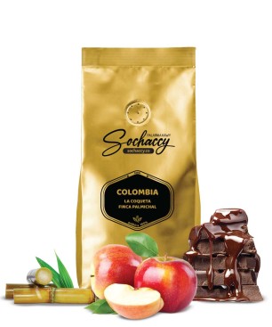 Jak smakuje Kawa ziarnista świeżo palona Kolumbia Finca Palmichal