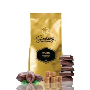 Kawa Brazylia Cemorrado Chocolate — nuty smakowe: Czekolada. Świeżo palona kawa ziarnista Palarnia Sochaccy