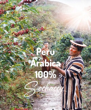 Kawa ziarnista świeżo palona Peru Arabica 100%