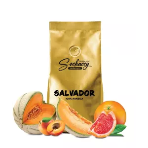 Kawa Salwador Arabica 100% 1kg — świeżo palona ziarnista, Palarnia Kawy Sochaccy
