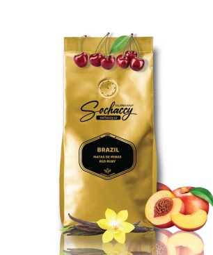 Jak smakuje kawa ziarnista świeżo palona Brazylia Red Ruby