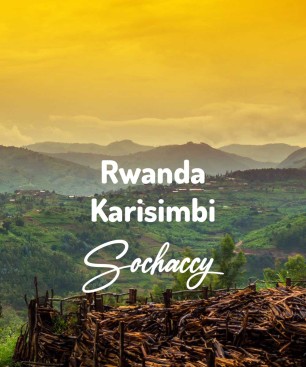 Rwanda Karisimbi Kawa Ziarnista Świeżo Palona Arabica