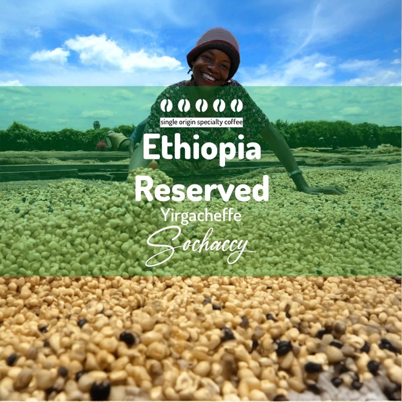 Kawa Etiopia Reserved Yirgacheffe | Kawa Ziarnista | Świeżo Palona Arabica| SwiezoWypalana.pl |Reserved