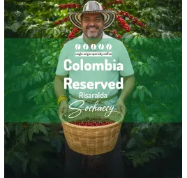 Kolumbia Reserved Risaralda | Kawa Ziarnista | Świeżo Palona Arabica