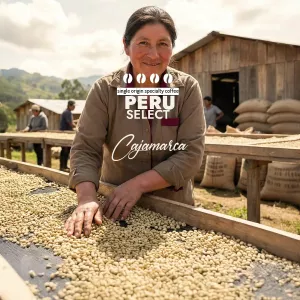 Plantacja kawy Peru Select Cajamarca — Cajamarca, Peru, świeżo palona Arabica