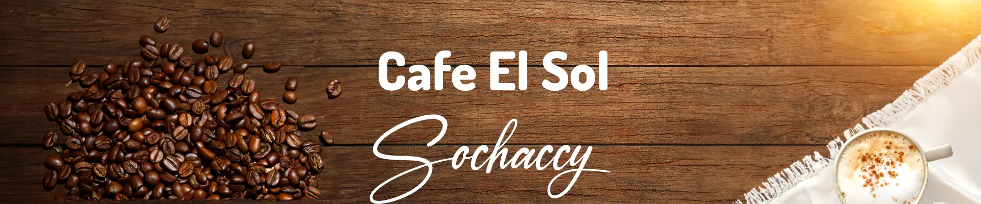 Kawa Cafe el Sol — świeżo palona Mieszanka (blend), Miód, Palarnia Sochaccy