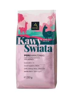 Opakowanie kawy Astra Peru Amazonas