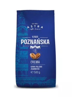 Opakowanie kawy Astra Poznańska Crema