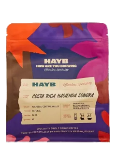 Opakowanie kawy HAYB Costa Rica Hacienda Sonora