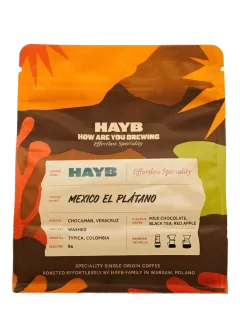 Opakowanie kawy HAYB Mexico El Plátano