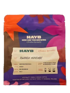 Opakowanie kawy HAYB Rwanda Mahembe Filtr