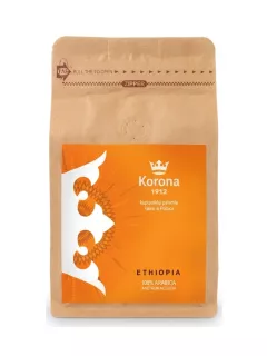 Opakowanie kawy Korona 1912 Pomarańczowa Etiopia Yirgacheffe